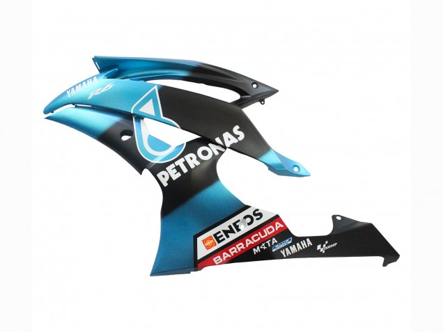 Hellblau Matt Schwarz Petronas ENEOS 2008-2016 Yamaha YZF 600 R6 Motorrad Verkleidung