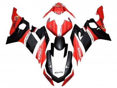 Rot Weiß Matt Schwarz 2017-2023 Yamaha YZF 600 R6 Motorrad Verkleidung