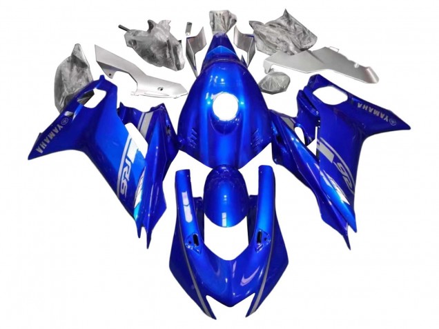 Blau 2017-2023 Yamaha YZF 600 R6 Motorrad Verkleidung