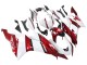 Weiß Rot Schwarz 2017-2023 Yamaha YZF 600 R6 Motorrad Verkleidung