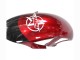 Weiß Rot Schwarz 2017-2023 Yamaha YZF 600 R6 Motorrad Verkleidung
