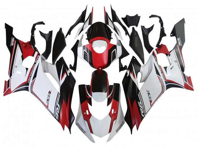 Weiß Rot Schwarz Semakin Didepan 2017-2023 Yamaha YZF 600 R6 Motorrad Verkleidung