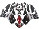 Glänzendes Schwarz Weiß West Rot HRC 62 2011-2015 Honda CBR250RR Motorrad Verkleidung