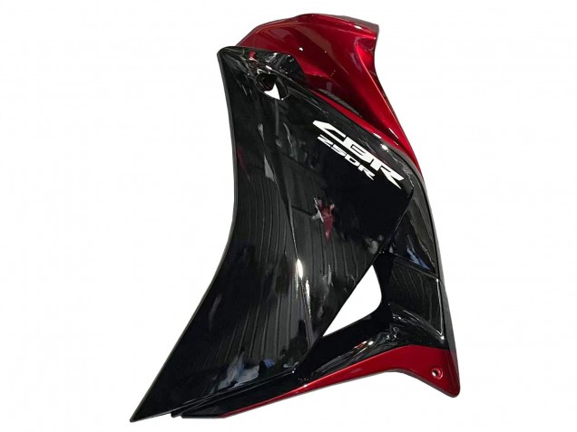 Glänzendes Schwarz Rot 2011-2015 Honda CBR250RR Motorrad Verkleidung