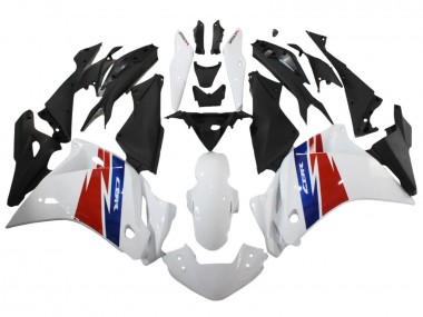 Weiß Rot Blau 2011-2015 Honda CBR250RR Motorrad Verkleidung