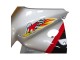 Silber Rot Schwarz Streifen Rennen 2000-2006 Honda VTR1000 Motorrad Verkleidung