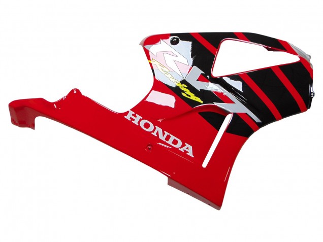 Silber Rot Schwarz Streifen Rennen 2000-2006 Honda VTR1000 Motorrad Verkleidung