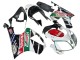 Weiß Rot Grün Glänzendes Schwarz Castrol 2000-2006 Honda VTR1000 Motorrad Verkleidung