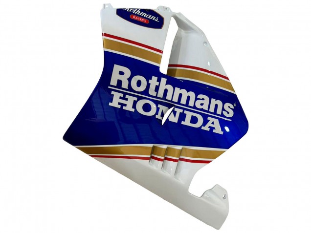Weiß Blau Gelb Gold Rothmans 1994-1996 Honda NSR250 Motorrad Verkleidung