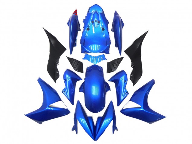 Blau Schwarz 2003-2006 Kawasaki Z1000 Motorrad Verkleidung
