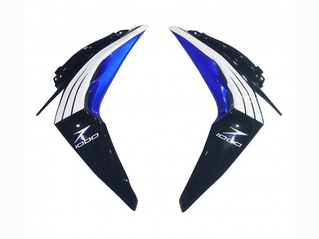 Weiß Blau Schwarz 2014-2019 Kawasaki Z1000 Motorrad Verkleidung
