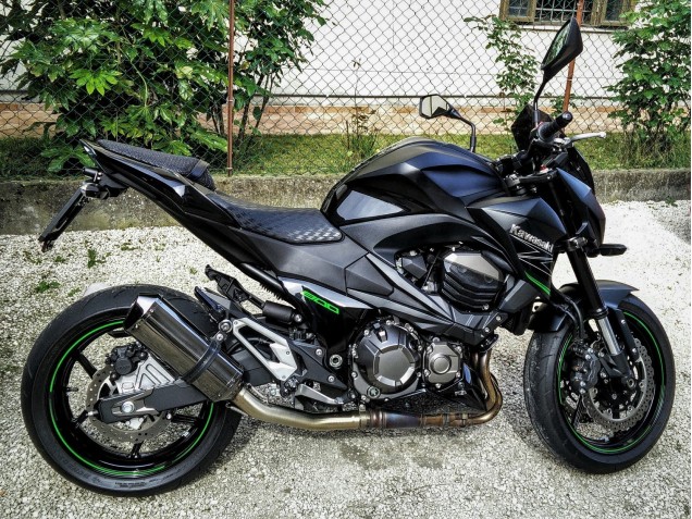 Schwarz Grün 2014-2019 Kawasaki Z1000 Motorrad Verkleidung