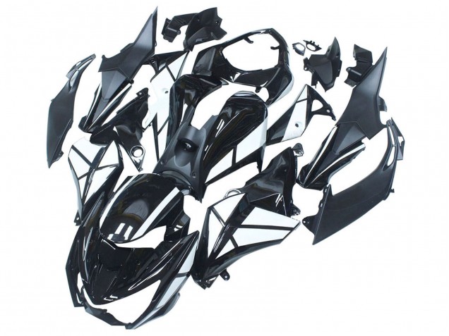 Glänzendes Schwarz Matt Schwarz 2014-2019 Kawasaki Z1000 Motorrad Verkleidung