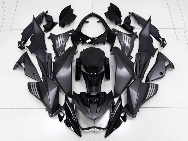 Matt Schwarz 2013-2018 Kawasaki Z800 Motorrad Verkleidung