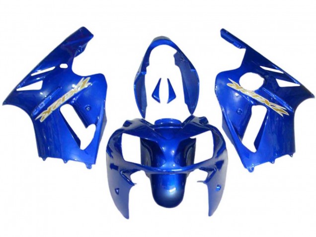 Blau 2000-2001 Kawasaki ZX12R Motorrad Verkleidung