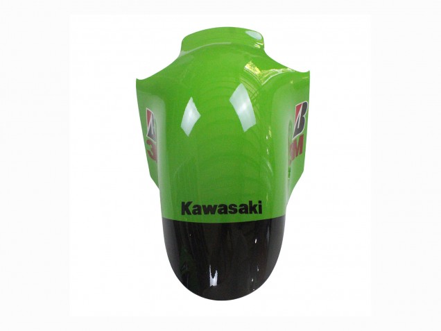 Grün Glänzendes Schwarz Elf Touch4 Monster 2002-2006 Kawasaki ZX12R Motorrad Verkleidung