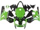 Grün Glänzendes Schwarz Elf Touch4 Monster 2002-2006 Kawasaki ZX12R Motorrad Verkleidung