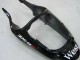 Glänzendes Schwarz Weiß West 2000-2001 Kawasaki ZX9R Motorrad Verkleidung