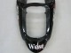 Glänzendes Schwarz Weiß West 2000-2001 Kawasaki ZX9R Motorrad Verkleidung