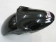 Glänzendes Schwarz Weiß West 2000-2001 Kawasaki ZX9R Motorrad Verkleidung