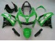 Grün Silber Schwarz 2000-2001 Kawasaki ZX9R Motorrad Verkleidung