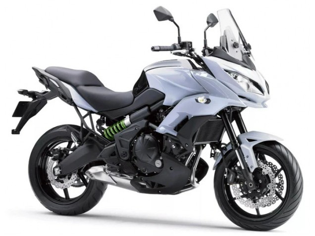 Weiß Matt Schwarz 2015-2021 Kawasaki Versys 650 Motorrad Verkleidung