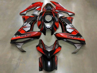 Silber Rot Glänzendes Schwarz 2019-2020 Honda CBR650R Motorrad Verkleidung