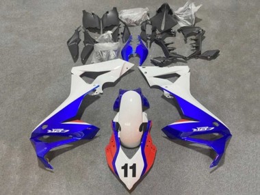Weiß Blau Rot 2019-2020 Honda CBR650R Motorrad Verkleidung