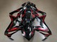 Glänzendes Schwarz Rot Streifen 2021-2023 Honda CBR650R Motorrad Verkleidung