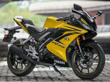 Gelb Schwarz 2018-2024 Yamaha YZF R15 Motorrad Verkleidung