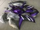 Weiß Lila Matt Schwarz 2015-2018 Yamaha YZF R3/R25 Motorrad Verkleidung