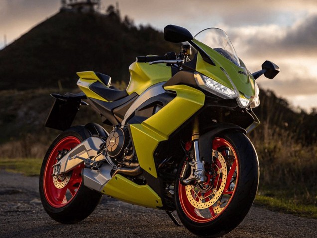 Matt Gold 2020-2024 Aprilia RS660 Motorrad Verkleidung