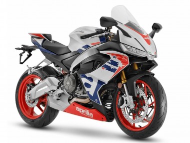 Weiß Rot Blau 2020-2024 Aprilia RS660 Motorrad Verkleidung