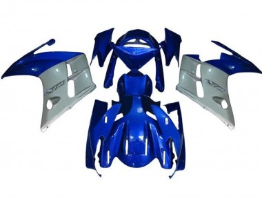 Blau Silber 2007-2012 Yamaha FJR1300 Motorrad Verkleidung