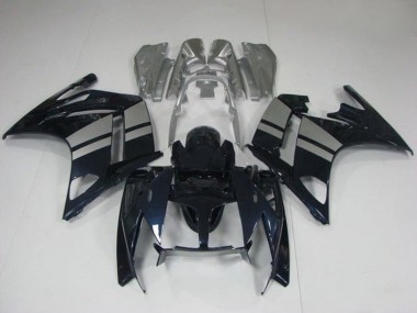 Glänzendes Schwarz Silber 2013-2015 Yamaha FJR1300 Motorrad Verkleidung