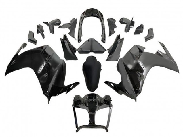 Glänzendes Schwarz 2013-2015 Yamaha FJR1300 Motorrad Verkleidung