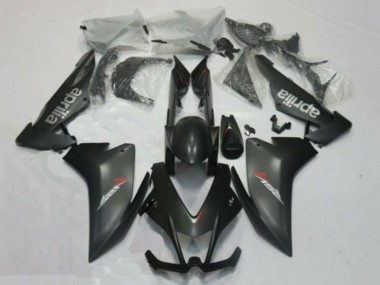 Matt Schwarz Silber Rot Aufkleber 2009-2015 Aprilia RSV4 1000 Motorrad Verkleidung