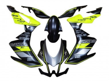 Matt Schwarz Grau Gelb 2016-2020 Aprilia RSV4 1000 Motorrad Verkleidung