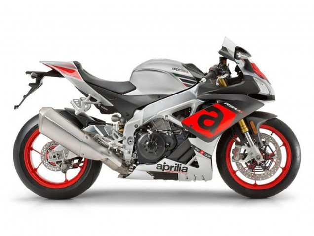 Silber Rot Schwarz 2016-2020 Aprilia RSV4 1000 Motorrad Verkleidung