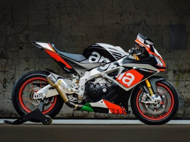 Matt Schwarz Silber Rot Grün 2016-2020 Aprilia RSV4 1000 Motorrad Verkleidung