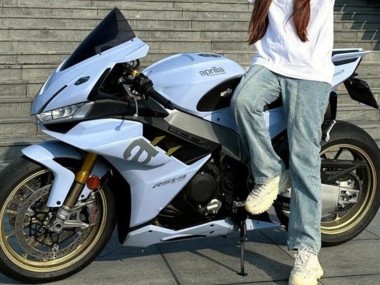 Matt Hellblau 2021-2024 Aprilia RSV4 1100 Motorrad Verkleidung