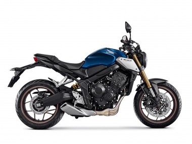 Blau 2019-2022 Honda CB650R Motorrad Verkleidung