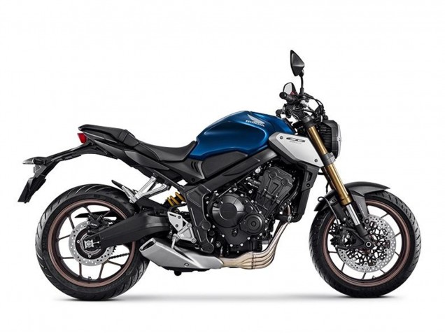 Blau 2019-2022 Honda CB650R Motorrad Verkleidung