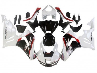 Weiß Rot Glänzendes Schwarz 2020-2023 Honda CBR1000RR-R Motorrad Verkleidung