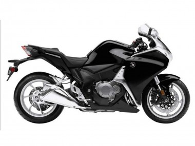 Schwarze Carbonfaser 2010-2016 Honda VFR 1200 Motorrad Verkleidung