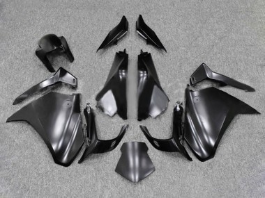 Matt Schwarz Glänzendes Schwarz 2010-2016 Honda VFR 1200 Motorrad Verkleidung
