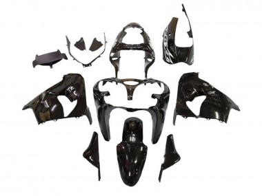 Schwarz Weiß 2002-2003 Kawasaki ZX9R Motorrad Verkleidung