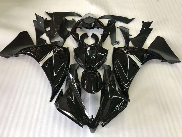 Glänzendes Schwarz 2012-2014 Yamaha YZF R1 Motorrad Verkleidung