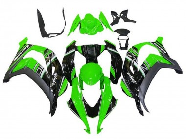 Grün Schwarz Grau 2016-2020 Kawasaki ZX10R Motorrad Verkleidung