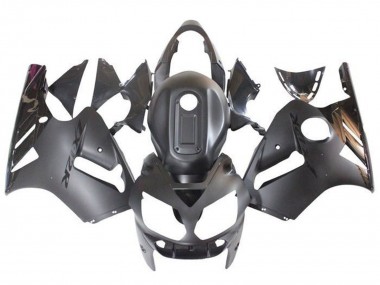 Matt Schwarz Glänzendes Schwarz 2002-2006 Kawasaki ZX12R Motorrad Verkleidung